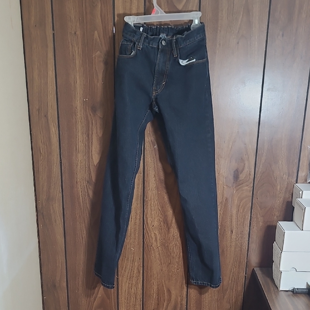 H&M Girls Dark Blue Skinny Jeans